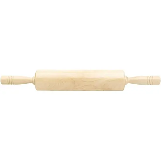 Fletchers Mills 12" Traditional Solid Maple Wood Baking Pastry Rolling Pin {4}