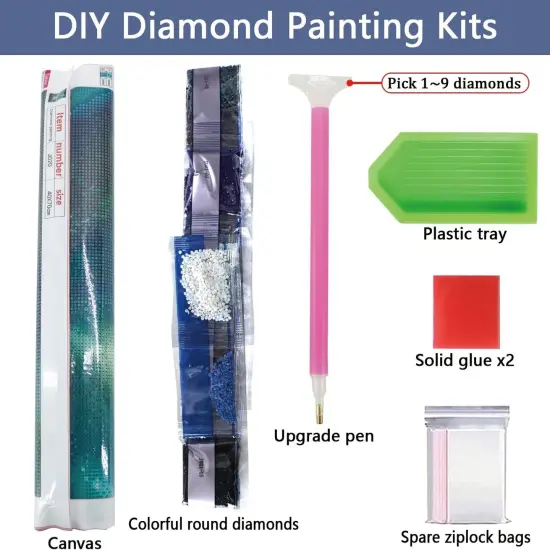 DIY 5D Diamond Painting Art Kits for Adults Highland Cow Diamond Painting Round Drill Art Craft Kits for Home Wall Decor Gifts 16x20inch {4}