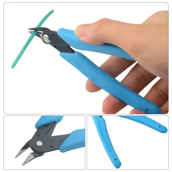 Professional 9 Pieces Gundam Model Tools Kit Modeler Basic Tools Craft Set Hobby Building Tools Kit for Gundam Car Model Building Repairing and Fixing(B) {5}