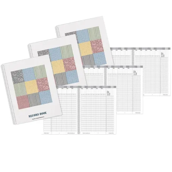 Classroom Cottage Record Book, Pack of 3 {1}