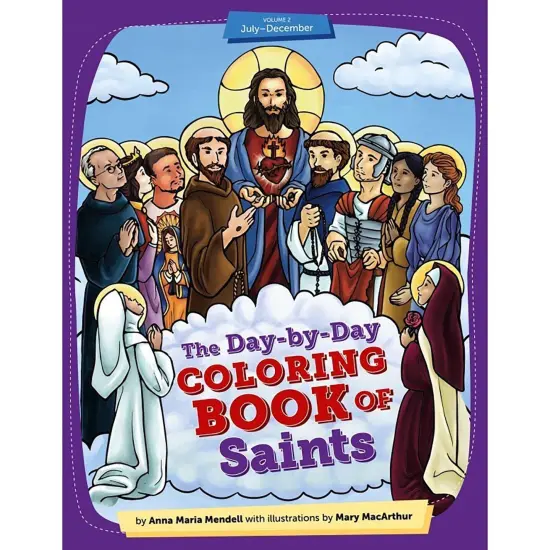 Day-by-Day Coloring Book of Saints Volume 2 {1}
