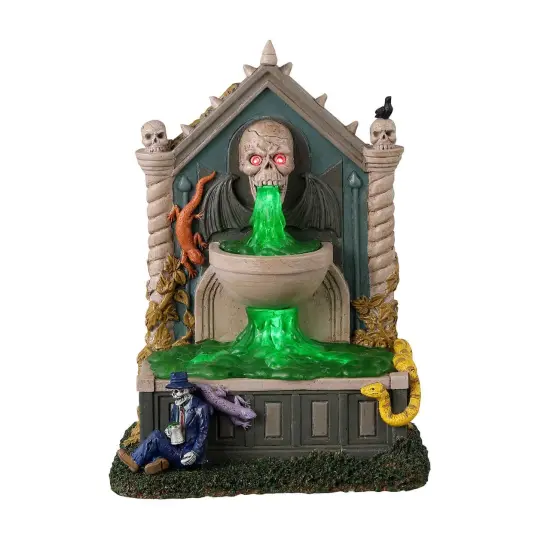 Lemax Spooky Town Halloween Village Accessory Grime And Slime Spring {1}