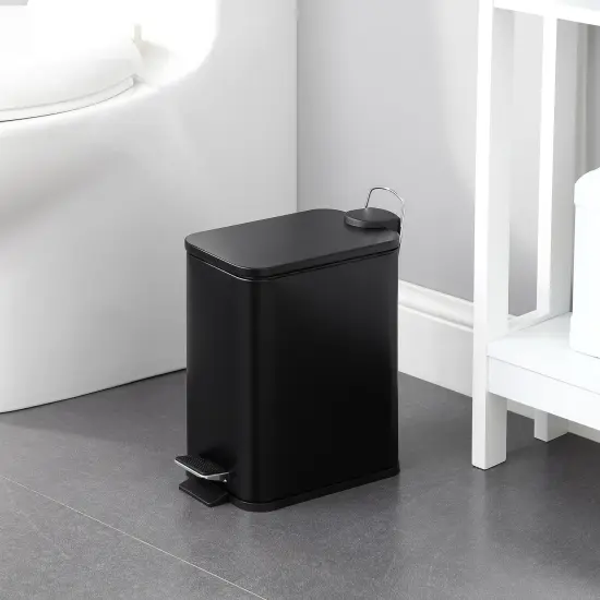 5 Liter(1.32 Gallon) Small Trash Can with Plastic Inner Buckets {2}