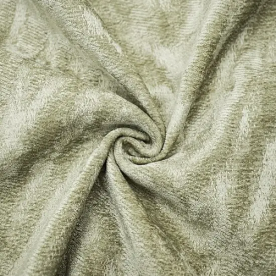 Pearl Beige Zebra Jacquard Chenille Home Decorating Fabric By the Yard {1}