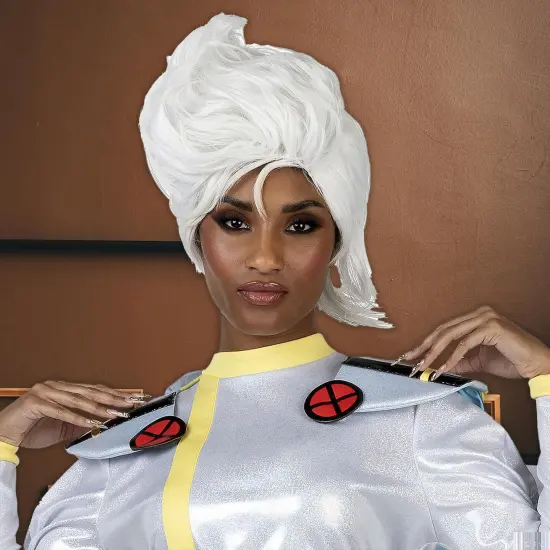 X-Men Storm Synthetic Hair Wig Costume Inspired by 97 Series {2}
