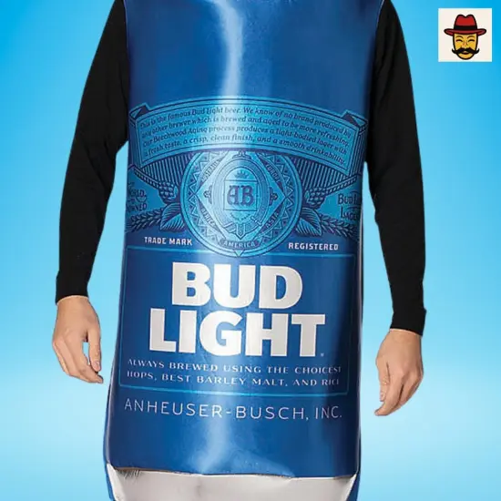 Bud Light Can Costume Party Tunic for Celebrating Halloween {5}