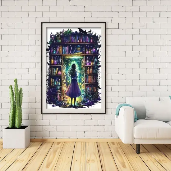 Diamonds Gem Art and Crafts for Home Wall Decor 12x16 Inch {2}