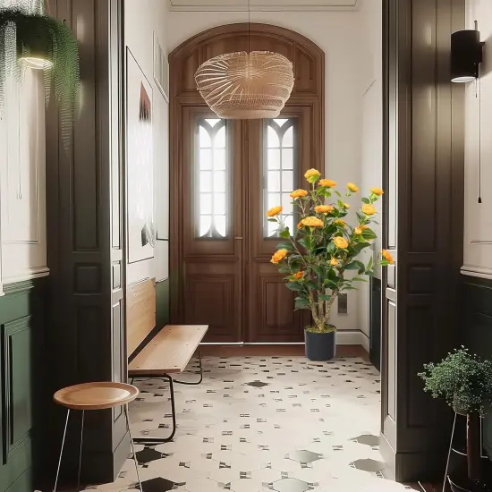 Artificial Camellia Tree {4}