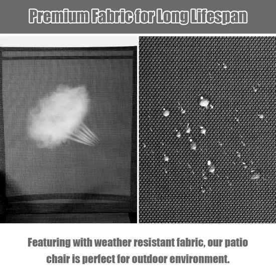 Costway 4PCS Patio Chairs Garden Deck Yard with Armrest Brown/Beige/Gray {5}