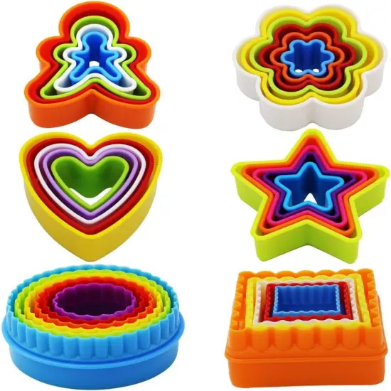 Cookie Cutter Set for Biscuit Sandwich & Cake 32 Pieces {1}