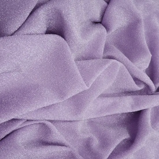 1 Yard Jersey Knit Fabric with Lurex, Soft Stretch Sparkly Finish 58/60" Wide BLACK/SILVER {4}