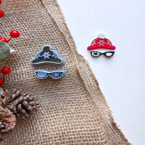 RALPHIE CAP & GLASSES | CLAY CUTTER SET {1}