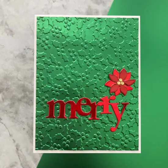 EMERALD CITY Matte Foil Cardstock - 12x12 Foil Cardstock - Encore {4}