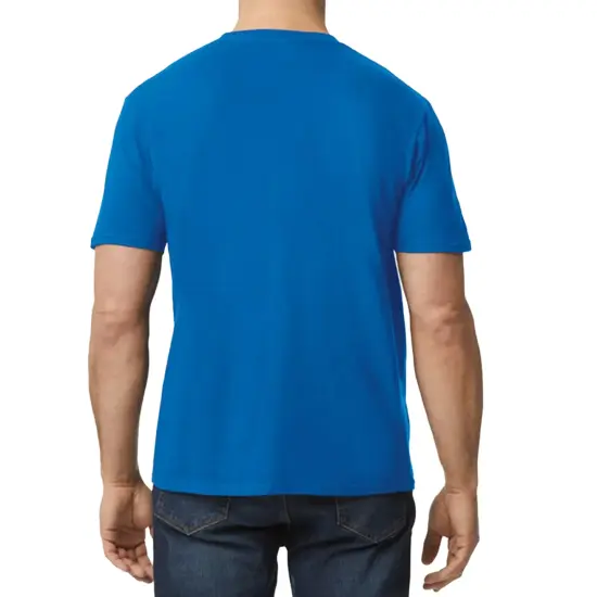 Gildan Softstyle Lightweight T-Shirt, Short-Sleeve Unisex Tees Royal blue {2}