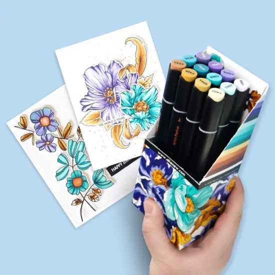 Water Garden Artist Alcohol Markers Set G {2}