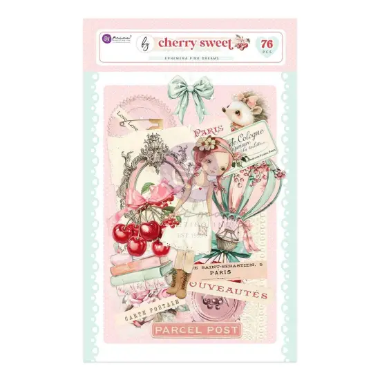 Cherry Sweet By Frank Garcia Ephemera 76/Pkg-Pink Dreams {1}
