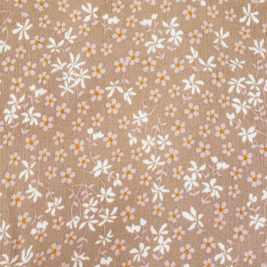 1 Yard Rayon Crinkle Crepon Cookie Doe Fabric, Lightweight Drapey Apparel Textile, 50/52" Wide {2}