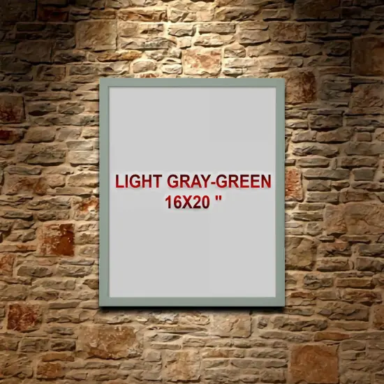 19&frac34;x19&frac34;" Oak Effect Frame &ndash; Deep Design, No-Nail Hanging with Mount, Gallery Ready! {2}