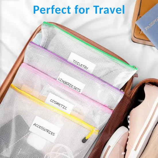 20 Pack Mesh Zipper Pouch Bags {5}