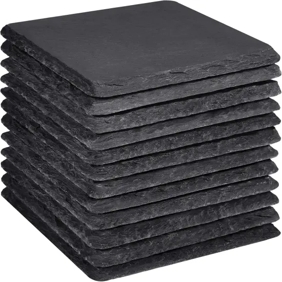 Slate Coasters Set 12 {1}