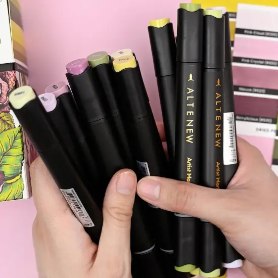 Woodland Garden & Firewood Garden Artist Alcohol Markers {6}