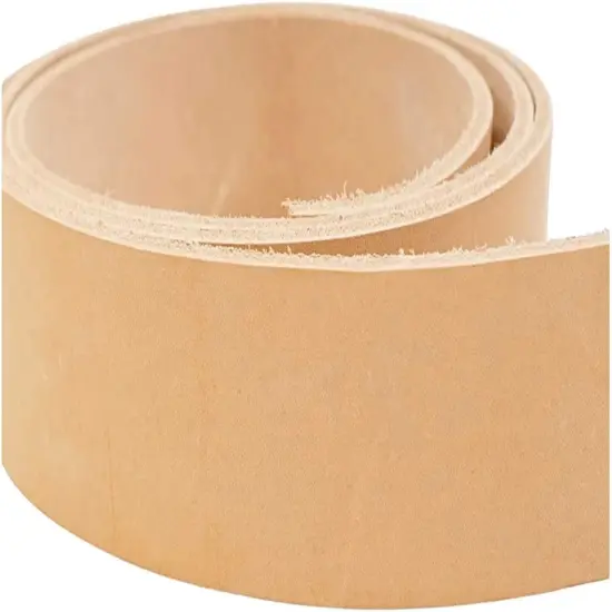 ELW 8/9 oz. (3.2-3.6mm) Thickness Belt-Blanks-Strips-Straps from 1" to 10" Wide and Lengths to 84" Import Tooling Full Grain Natural Cowhide Veg Tanned Leather {1}