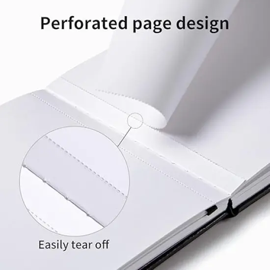 120 Pages Square Sketchbook for Drawing 122LB/180GSM Thick Paper {4}