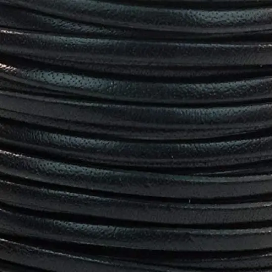 Calf Lace 3/32" x 50 Yards (AR-297-C332x50xxx) Black {3}