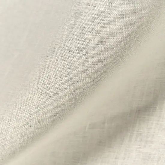 1 Yard Off White Pure Linen Fabric 7 Oz Flat Weave 58 Inches Wide Midweight PFD Ivory (PFD) {1}