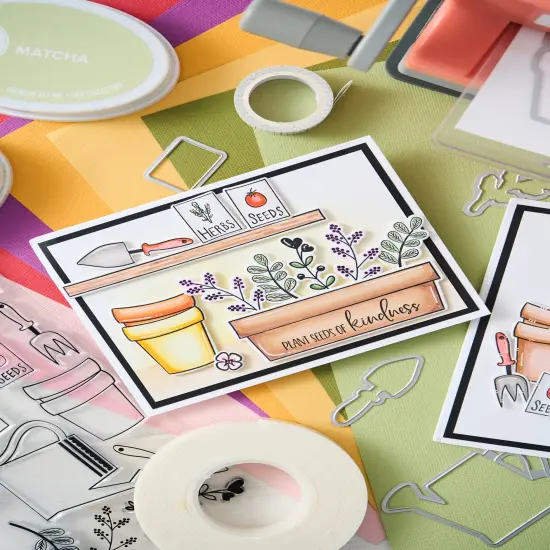 Sizzix Thinlits Die Set By Catherine Pooler 15/Pkg-Bunny Bits & Blooms #2 {6}