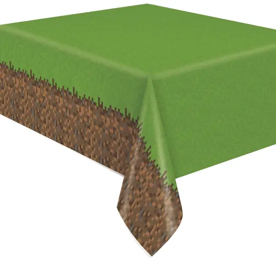 Minecraft 54" x 84" Plastic Table Cover {1}