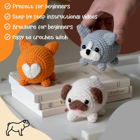 Animal Crochet Kit (Orange) {2}