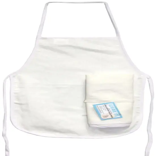 Wear'm Child Apron Value Pack 12"X19" 3/Pkg-White {3}