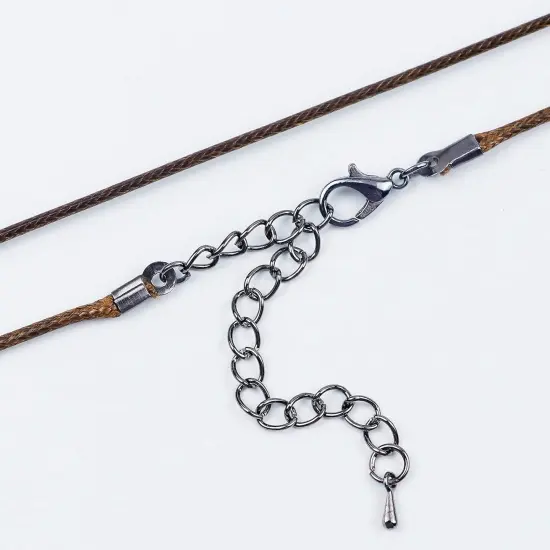 580 Pieces Jewelry Making Accessories Set Over Cord End Caps 50 Lobster Claw Clasps {5}