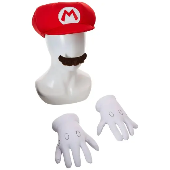 Super Mario Bros. Mario Child Costume Accessory Kit {3}