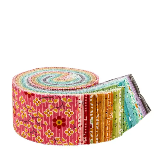 Gentler Times 2.5" Strip Roll (Jelly Roll / Rolie Polie) by Lori Holt for Riley Blake (RP-16470-40) {2}