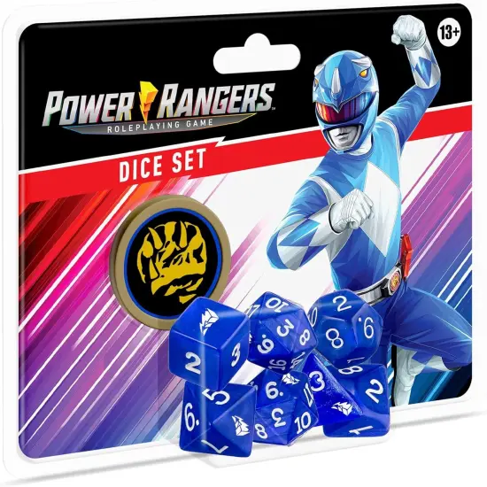 Power Rangers Roleplaying Game Dice- Blue {1}