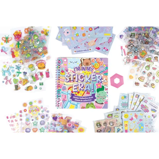 3C4G: I'm In My Sticker Era Collector Set - 150 Sheets, 1400+ Stickers In 5 Adorable Themes, Collection Book & Tool, Three Cheers For Girls, Kids 6+ {4}