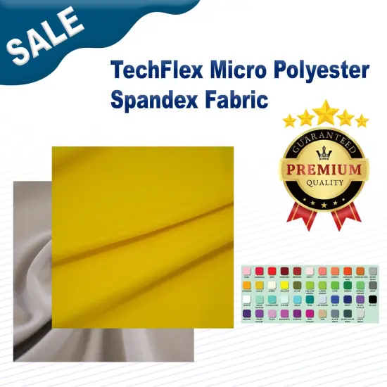 TechFlex Micro Polyester Spandex Fabric Chai {2}