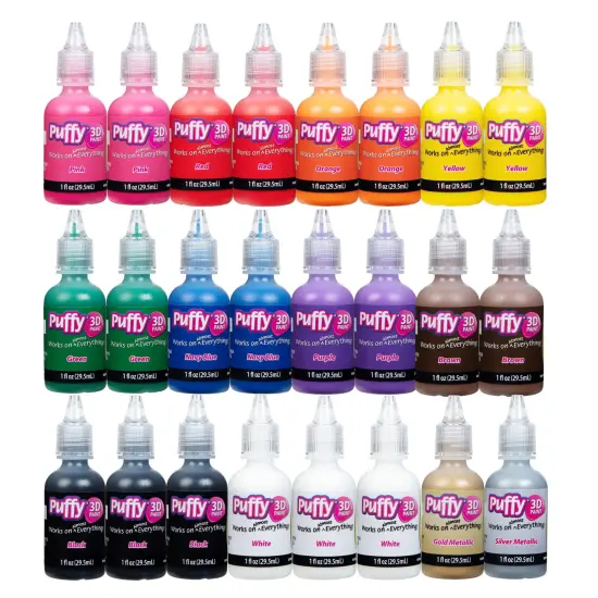 Puffy 3D Paint Value 24 Pack {3}