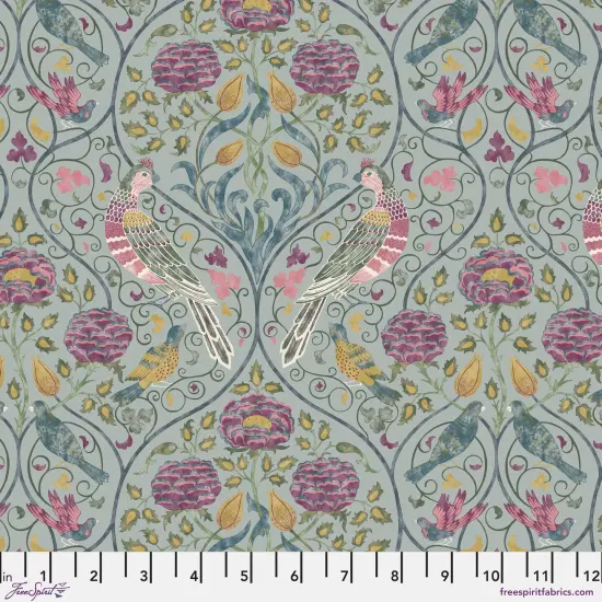 Season by May in Slate (pwwm044.slate) | Red House | The Original Morris & Co | Free Spirit {1}