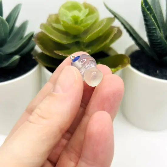 1, 4, 20 or 50 Pieces: Colorful 3D Mushroom Charms {3}