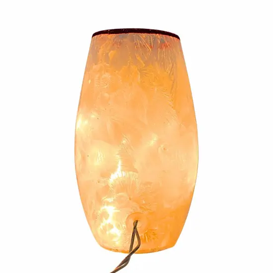 Stony Creek 7.25 In Jolly Snowman Pre-Lit Med Christmas Lighted Glass Accent , Christmas Decor Electric Windy Winter Snow LAMP POST {2}