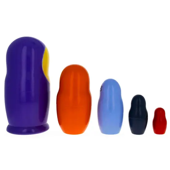 Halloween Girl Wooden Nesting Dolls 5.75 Inches {5}