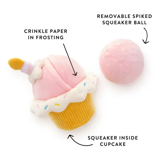 CUPCAKE INTERACTIVE SNUFFLE DOG TOY {3}