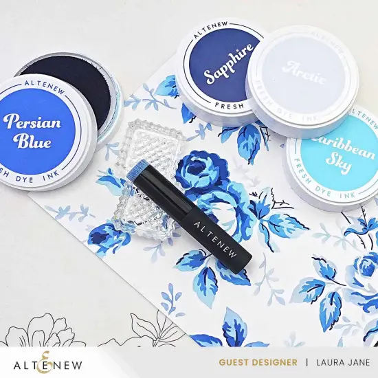 Glacier Caves Fresh Dye Ink Mini Cube Set {2}