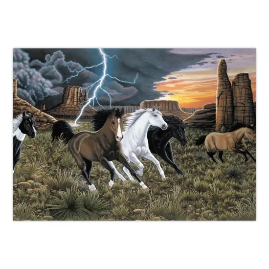 PJL41 | Painting by numbers&trade; 13pc 11.25" x 15.375" Thunder Run Painting Project {2}