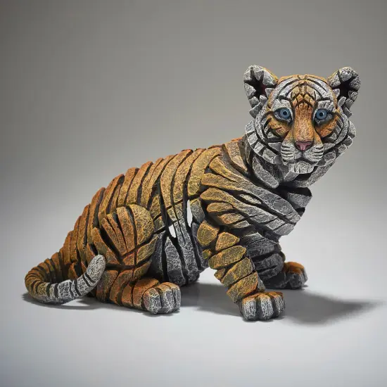 Edge Sculpture Tiger Cub Figurine 6.9in H {1}