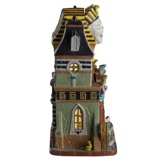 Lemax Spooky Town Halloween Village: That's A Wrap Mummy Mortuary {2}