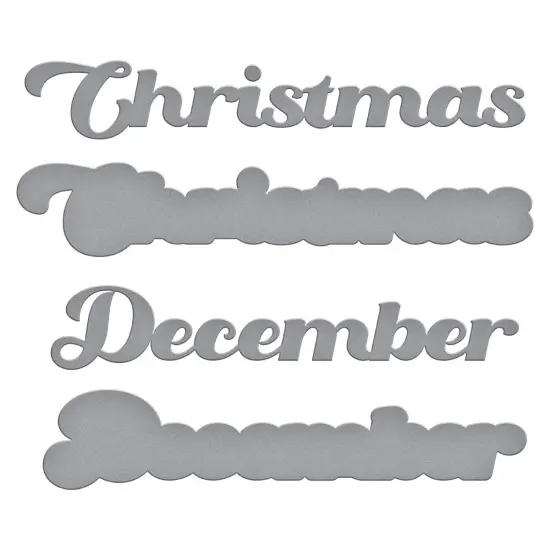 Spellbinders Etched Dies From Storytelling-Christmas & December {3}